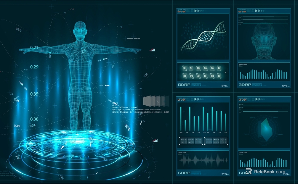 Screen material texture