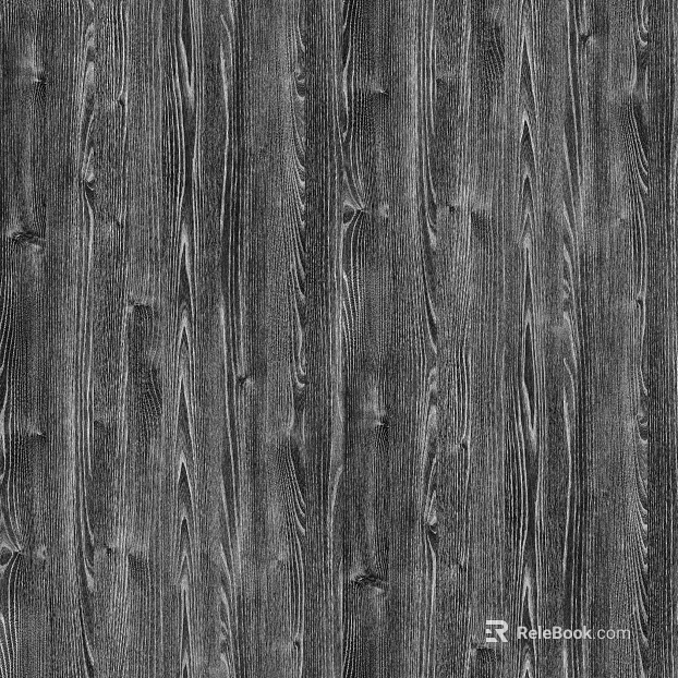 Black and white wood grain texture