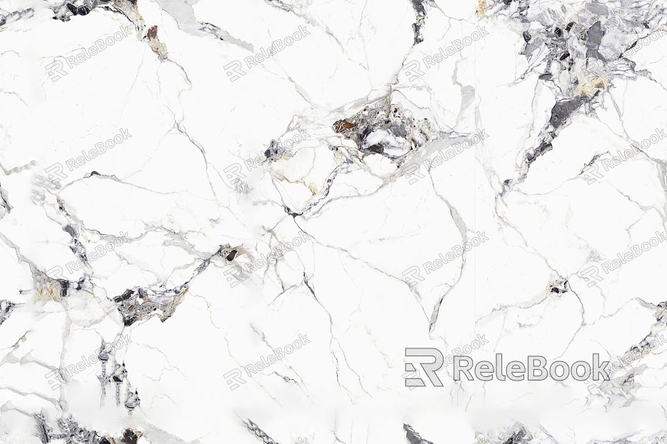 The image showcases an Ice Pattern Marble texture, featuring a cool, serene blend of whites and light grays in a flowing, crystalline pattern reminiscent of frozen landscapes, offering a touch of elegance and tranquility.