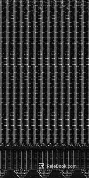 Green tile texture