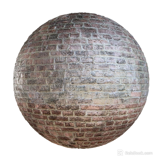 Brick wall PBR texture