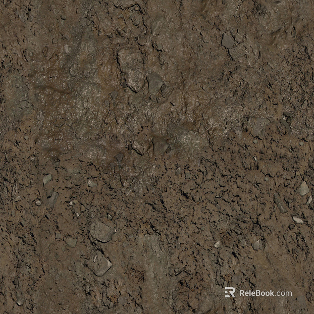 Mud ground texture