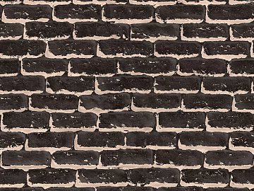 Brick wall seamless 3d model