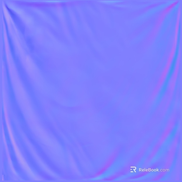 Magic Blue and Purple Silk Soft Fabric texture