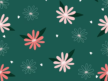 Modern plant print wallpaper texture (ID:ffaeh498227)