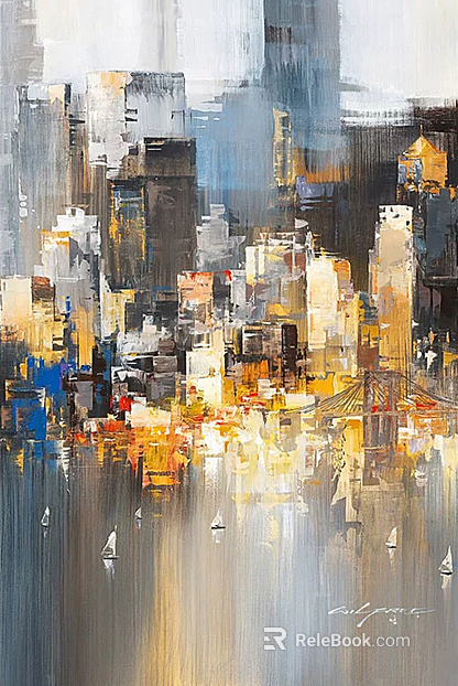 abstract painting texture