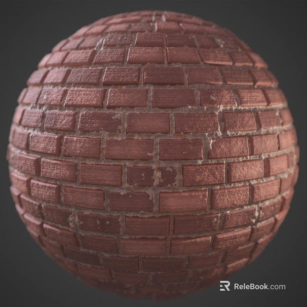 Brick wall PBR texture