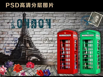 architectural painting 3d model