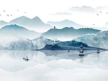 landscape painting texture (ID:ffaif9477)