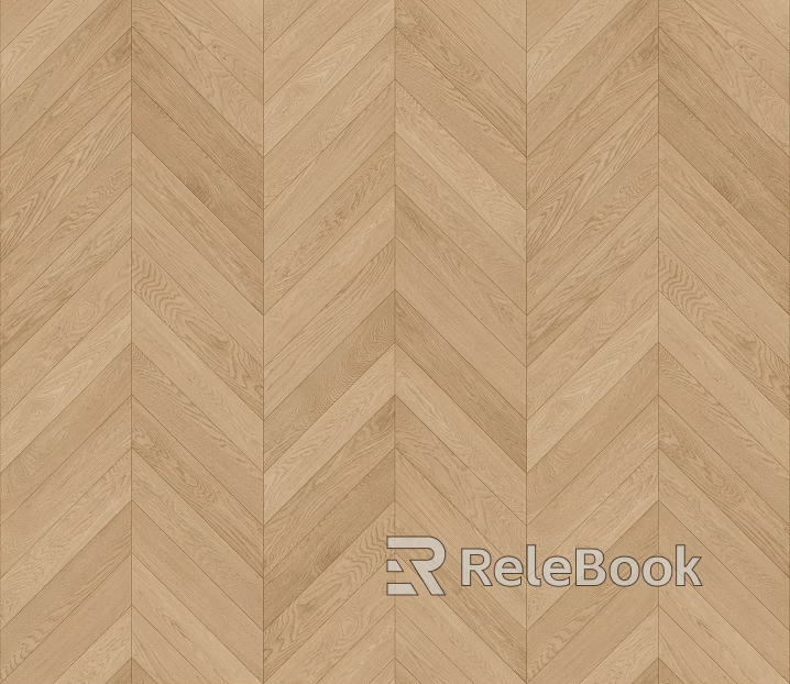 Wood floor light fish bone texture