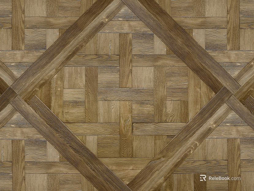 European-style wooden parquet floor texture