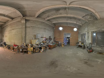 Indoor cement plant day HDR texture (ID:ffabg51741)