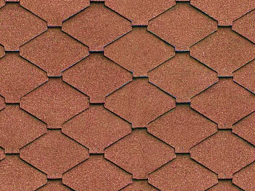 Red-brown asphalt shingle roof paving texture (ID:ffaeh615266)