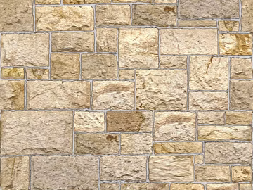 Culture stone yellow rubble seamless texture (ID:ffajg88785)