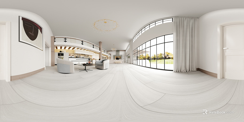 Modern Indoor Clean Indoor Bright Universal HDR texture