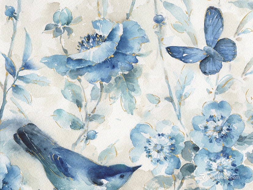 animal and plant pattern texture