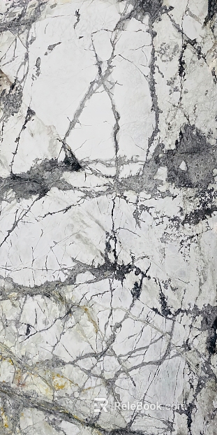 Gray-white reticulated-pattern marble, material for walls and floors. texture