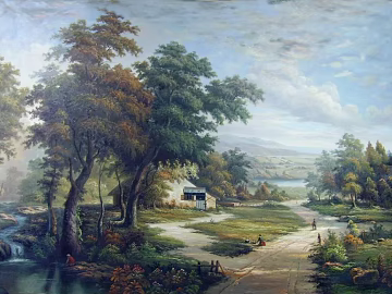 landscape painting texture (ID:ffajg59744)