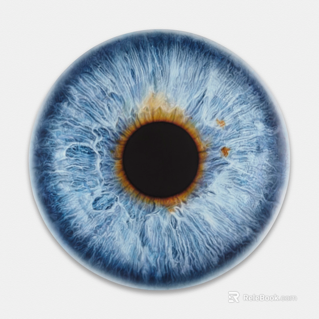 Pupil blue eyes texture