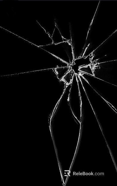 Broken glass texture