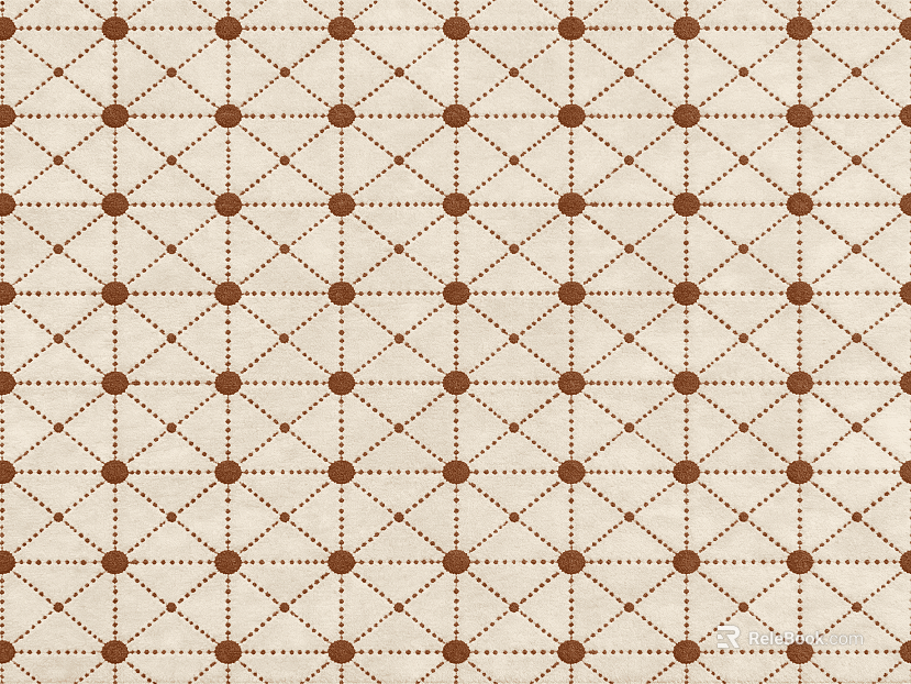 Light beige Chinese-style patterned rug texture