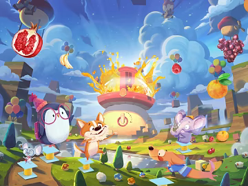 cartoon painting texture (ID:ffagg14533)