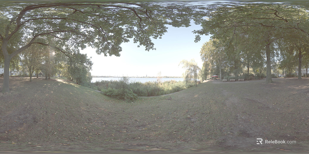 Outdoor Park Daytime HDR Map texture