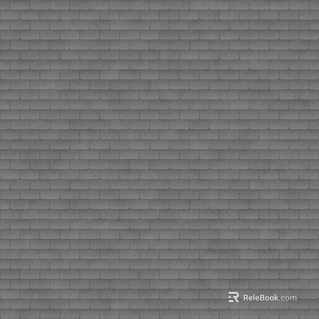Dark gray tile roof pavement texture