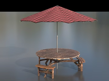 Retro style carbonized wood outdoor tables and chairs texture (ID:ffaeh005086)