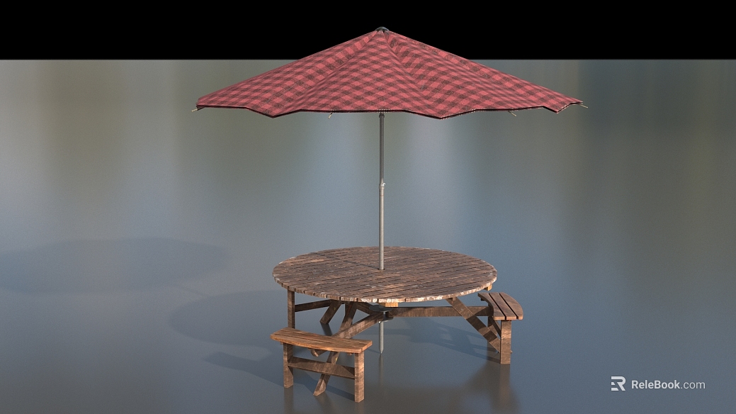 Retro style carbonized wood outdoor tables and chairs texture