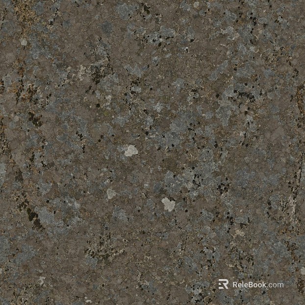 Dark gray variegated granite wall ground texture