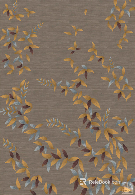 Plant Square Carpet texture