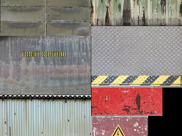 Industrial wind old sheet metal texture (ID:ffaeh395596)