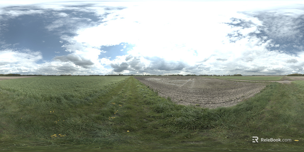 HDR outdoor sky grass every day empty sun sunny texture