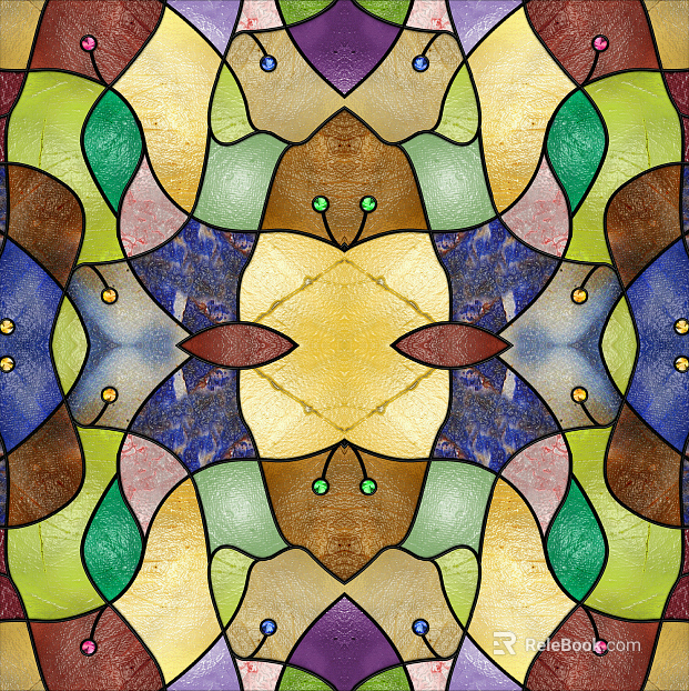 colored windows texture