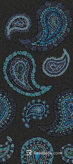 mosaic map texture