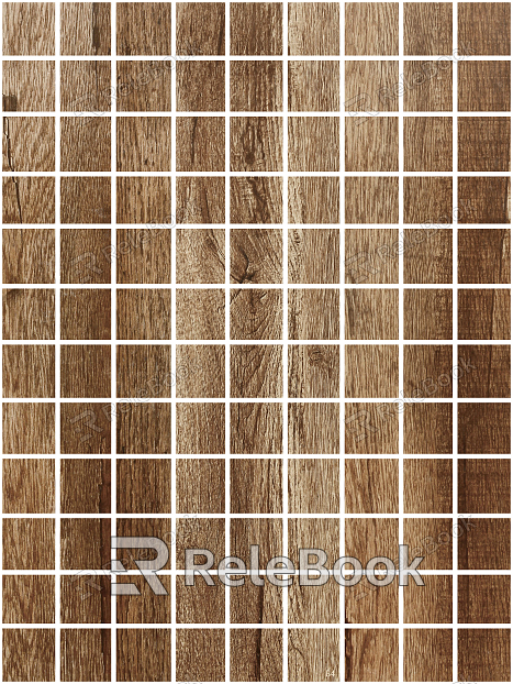 wood grain mosaic texture