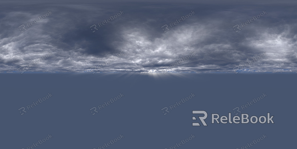 Sunrise Sunset Cloudy Blue Sky Landscape Landscape HDR texture