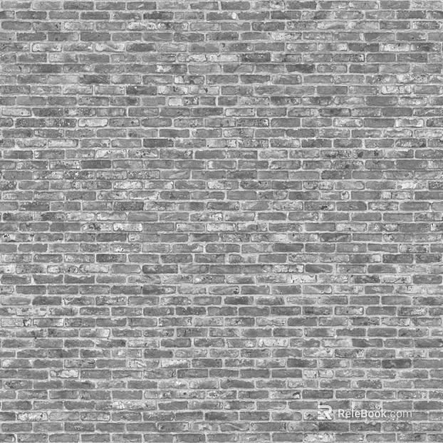 Brick wall gray I-word spell stone seamless texture