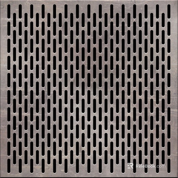 Perforated plate texture
