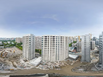 HDR City Community Panorama texture (ID:ffach056303)