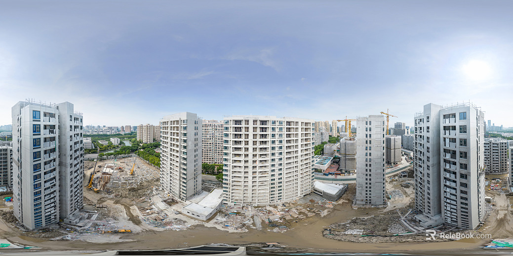 HDR City Community Panorama texture