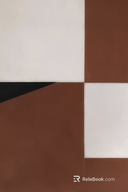 Geometric parquet wood brown white tile wall surface texture