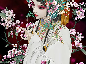 figure painting 3d model