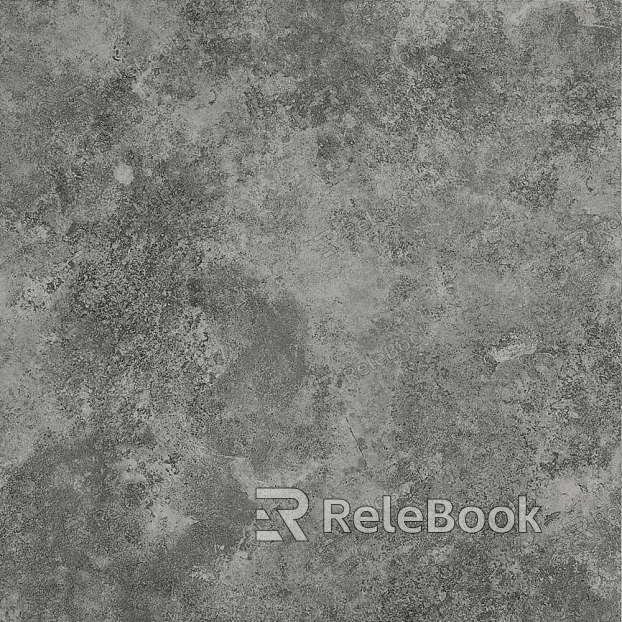 The image depicts a seamless, gray cement floor with a slightly rough texture, characteristic of poured concrete surfaces, extending across the frame with no visible disruptions or decorations.