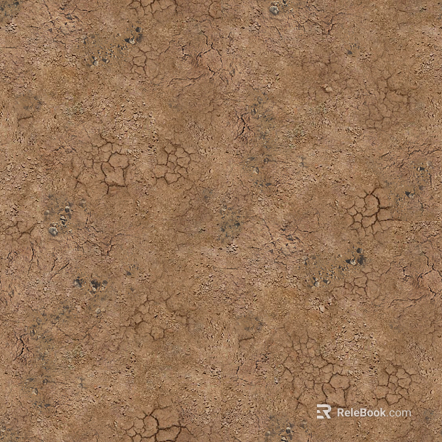 earthy yellow dry soil ground texture
