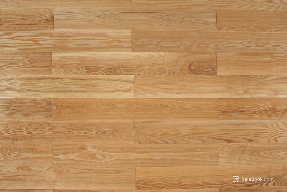 Wood floor, yellow wood grain, broken texture