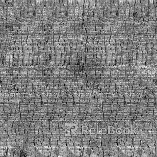 black and white bark texture