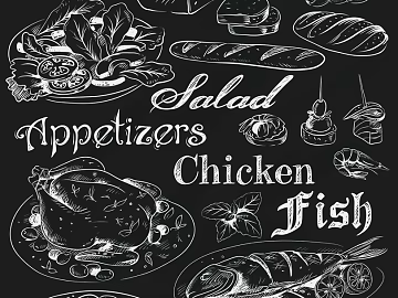 blackboard painting texture (ID:ffajg91481)