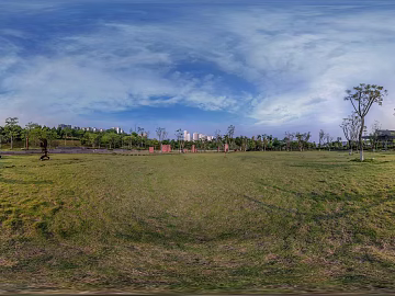 HDR City Eco Park Panorama texture (ID:ffach313803)